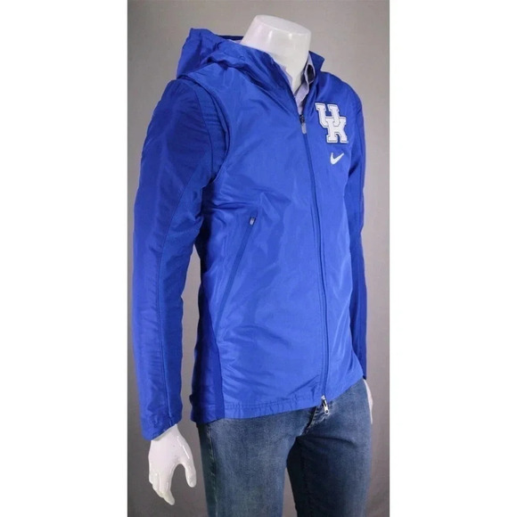 Kentucky Wildcats Nike Hyper Elite On-Court Basketball Full-Zip Hooded Jacket~ S - Picture 8 of 15